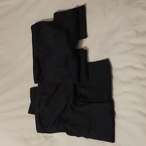 Women's maternity full length Body Sculpting leggings two pack new without tags